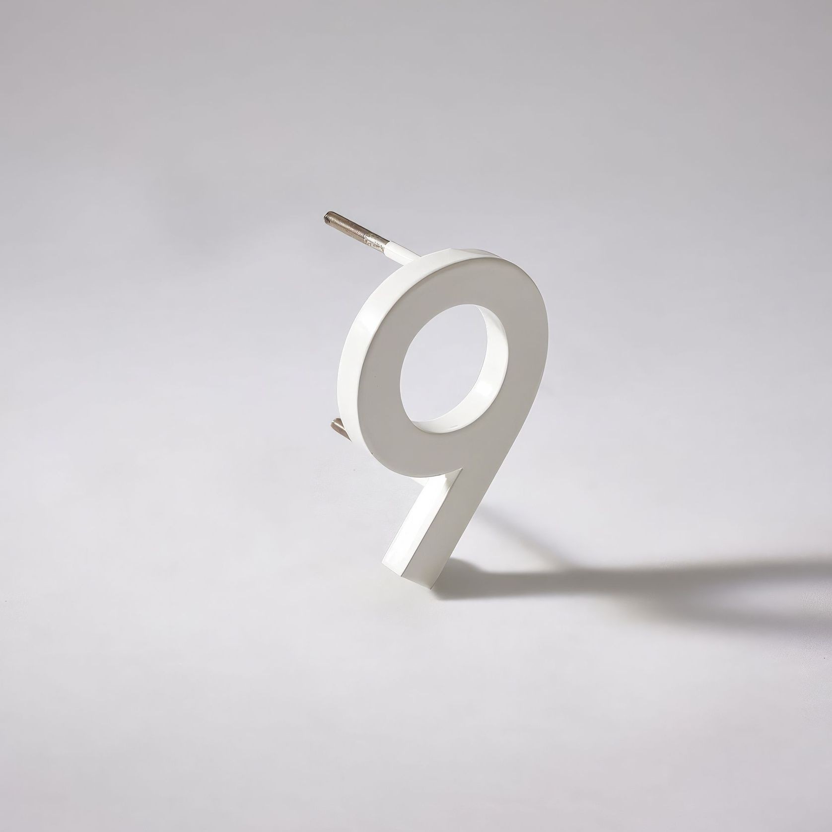White Stainless Steel Numbers & Letters gallery detail image