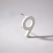 White Stainless Steel Numbers & Letters gallery detail image