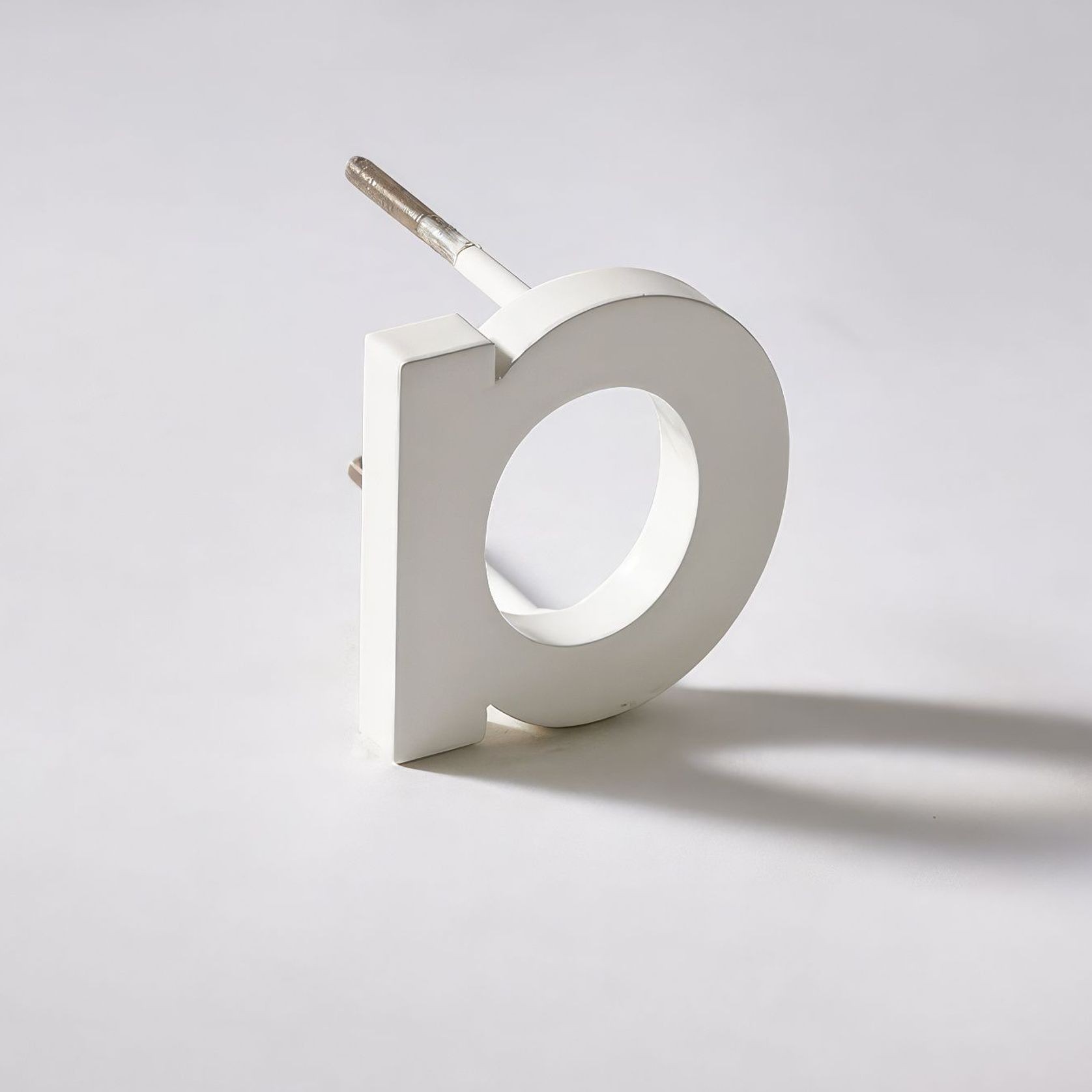 White Stainless Steel Numbers & Letters gallery detail image