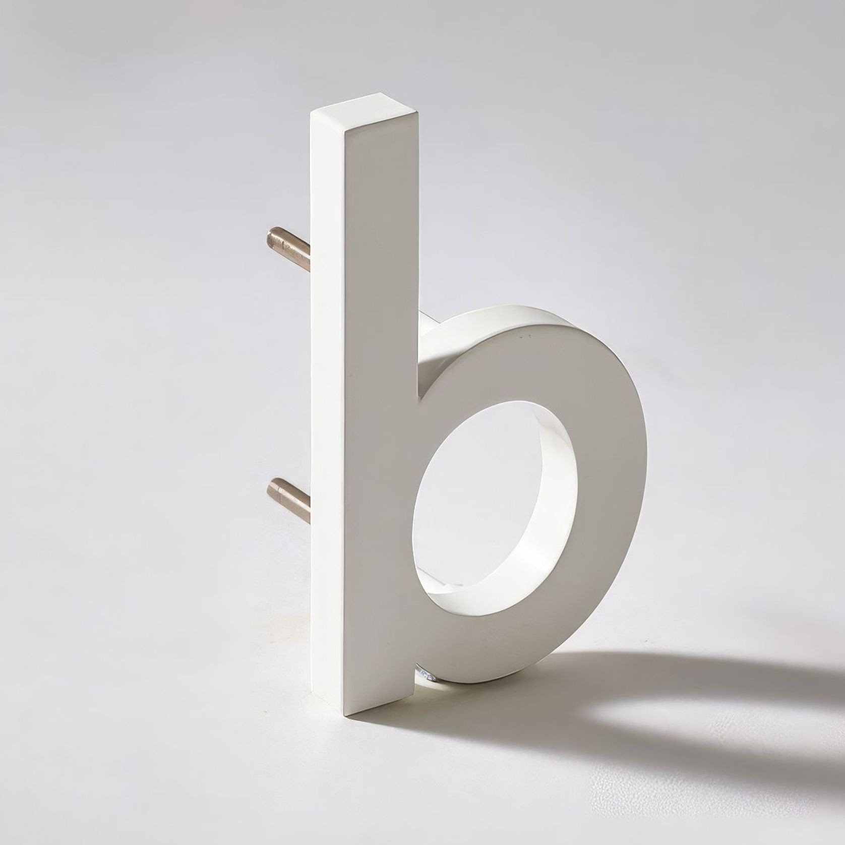 White Stainless Steel Numbers & Letters gallery detail image