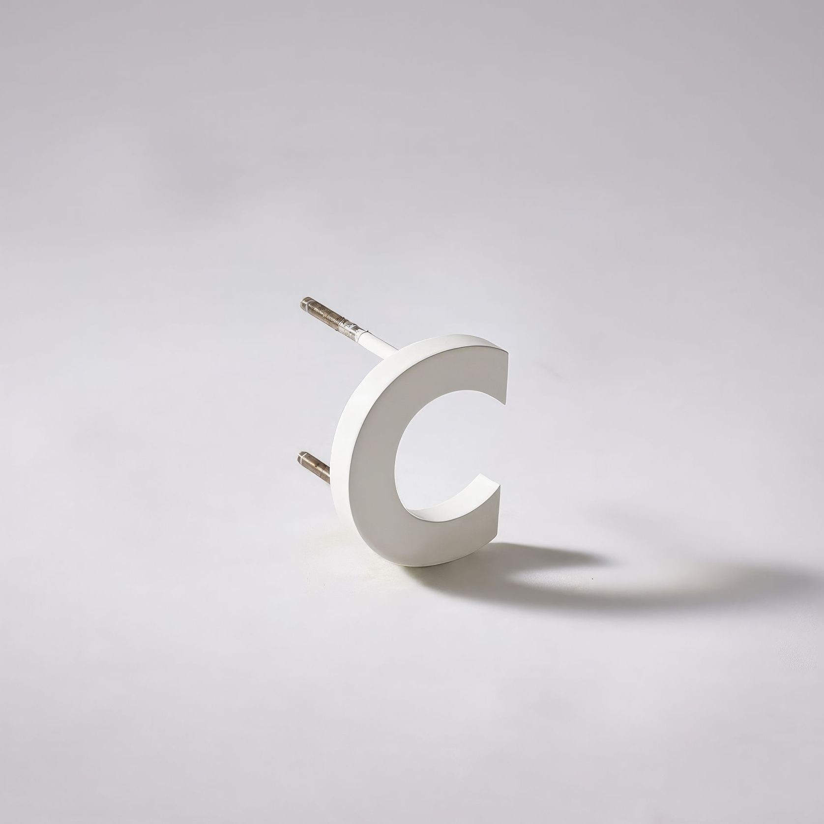 White Stainless Steel Numbers & Letters gallery detail image