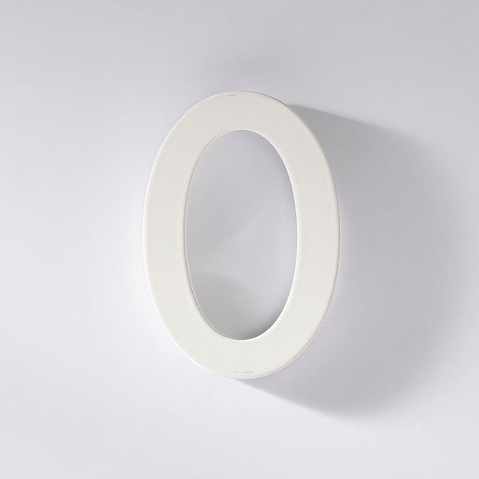 White Stainless Steel Numbers & Letters gallery detail image