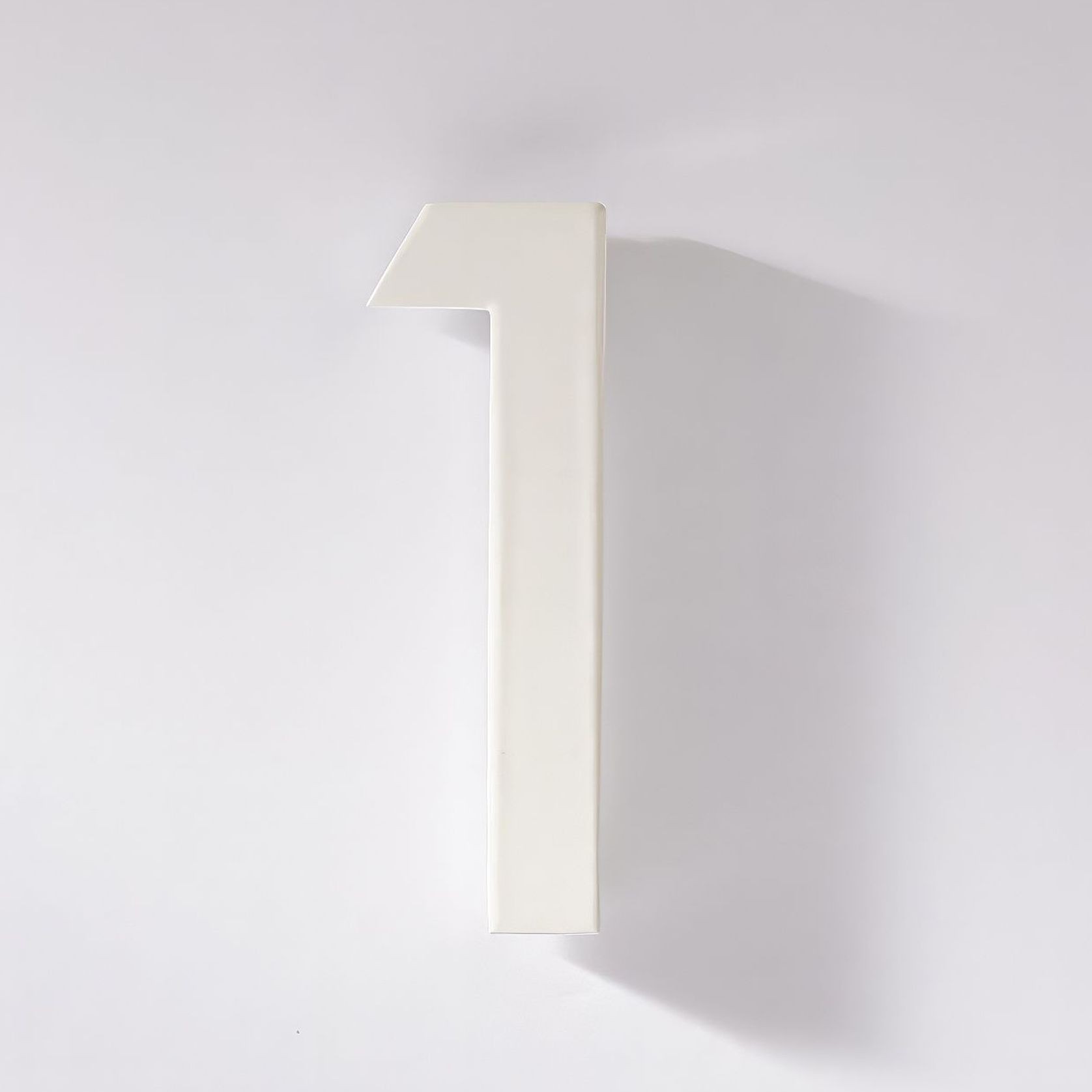 White Stainless Steel Numbers & Letters gallery detail image