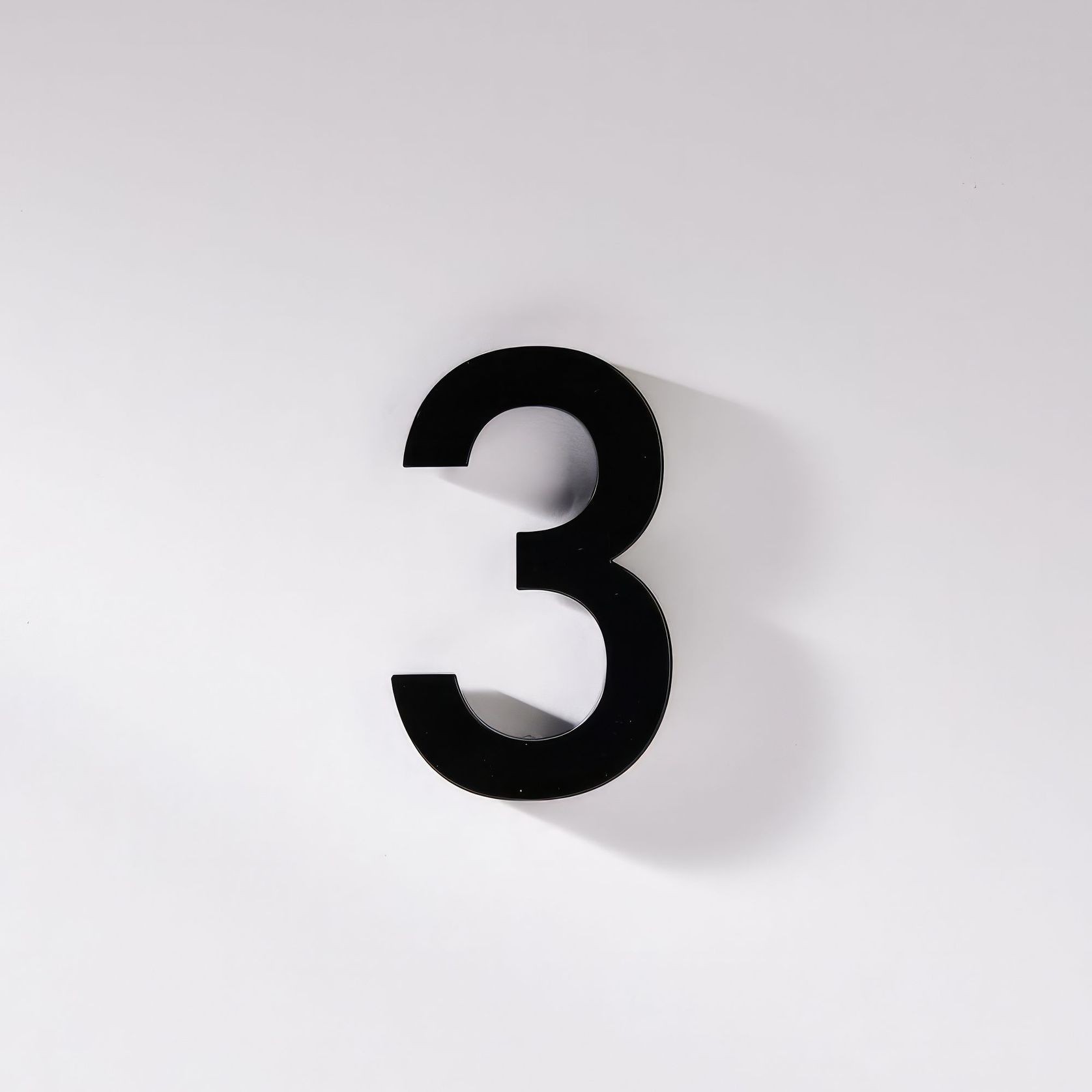 Black Stainless Steel Numbers & Letters gallery detail image