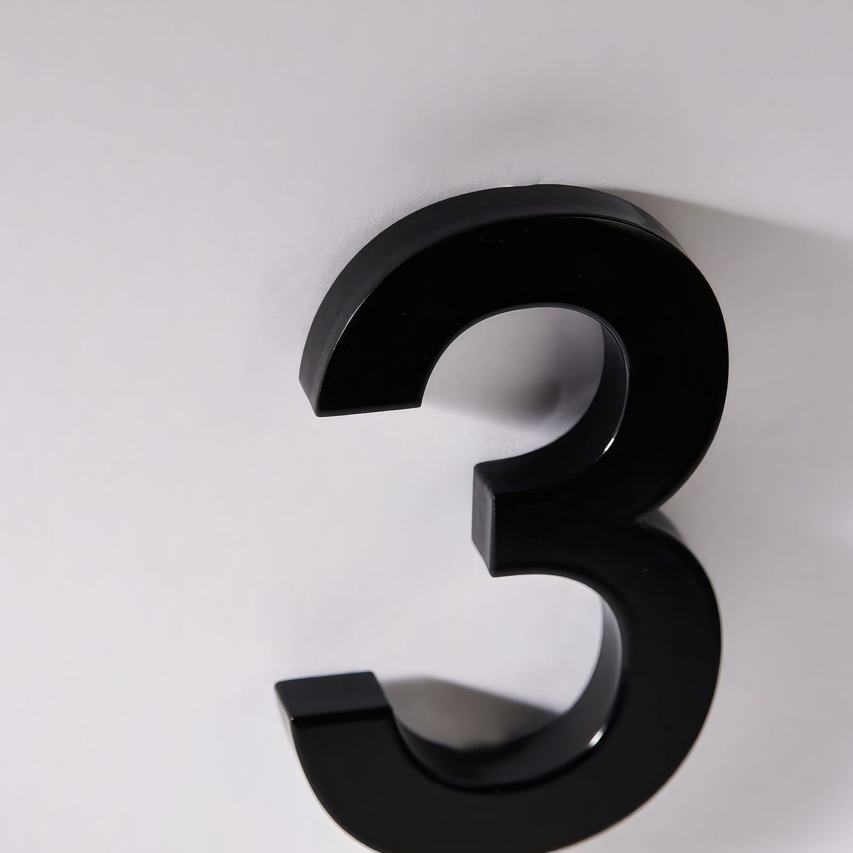 Black Stainless Steel Numbers & Letters gallery detail image
