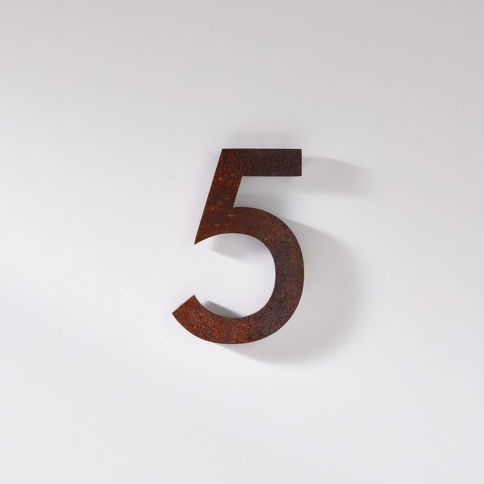 Corten Steel Numbers & Letters gallery detail image
