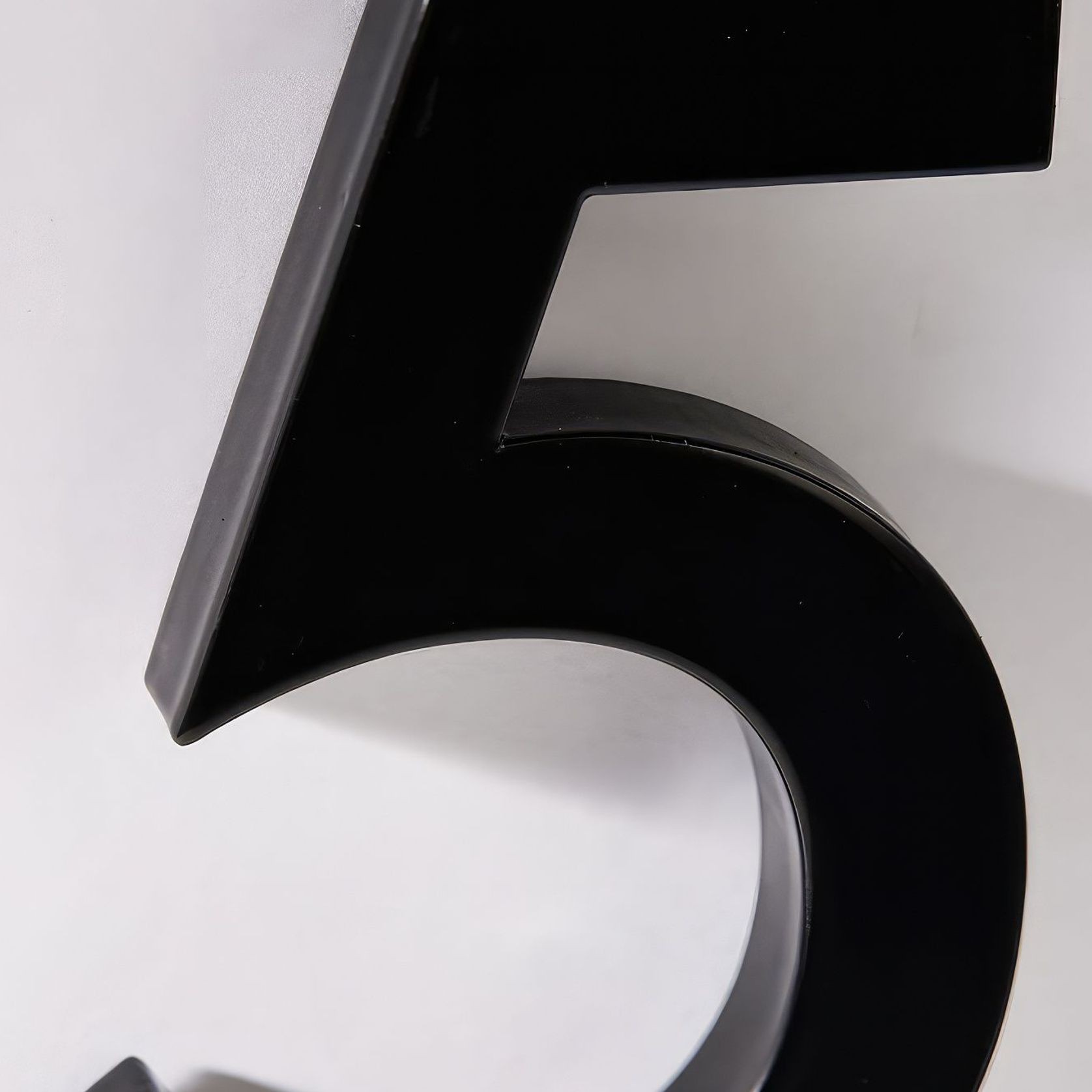 Black Stainless Steel Numbers & Letters gallery detail image