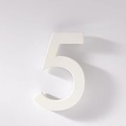 White Stainless Steel Numbers & Letters gallery detail image