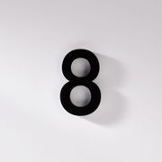 Black Stainless Steel Numbers & Letters gallery detail image