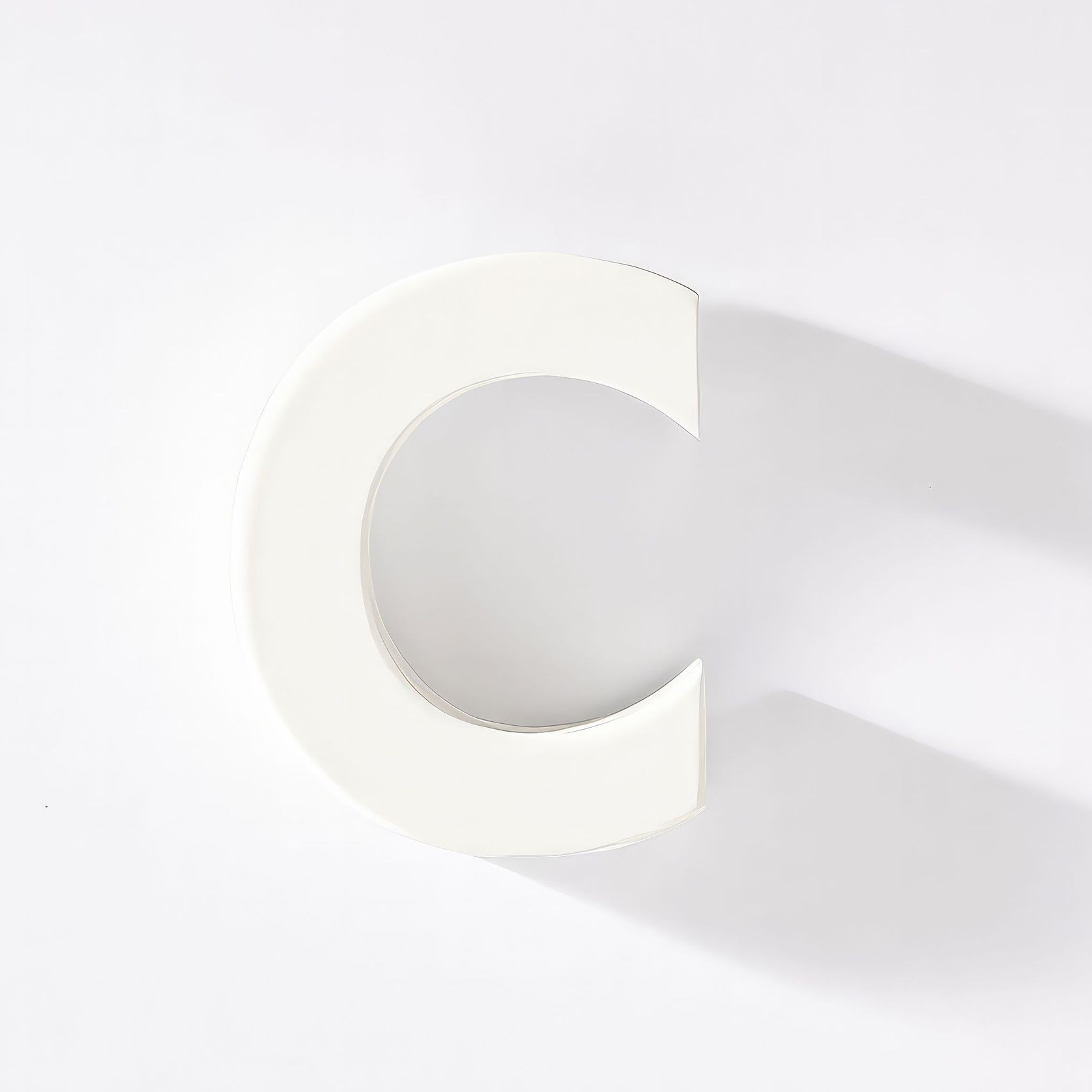 White Stainless Steel Numbers & Letters gallery detail image