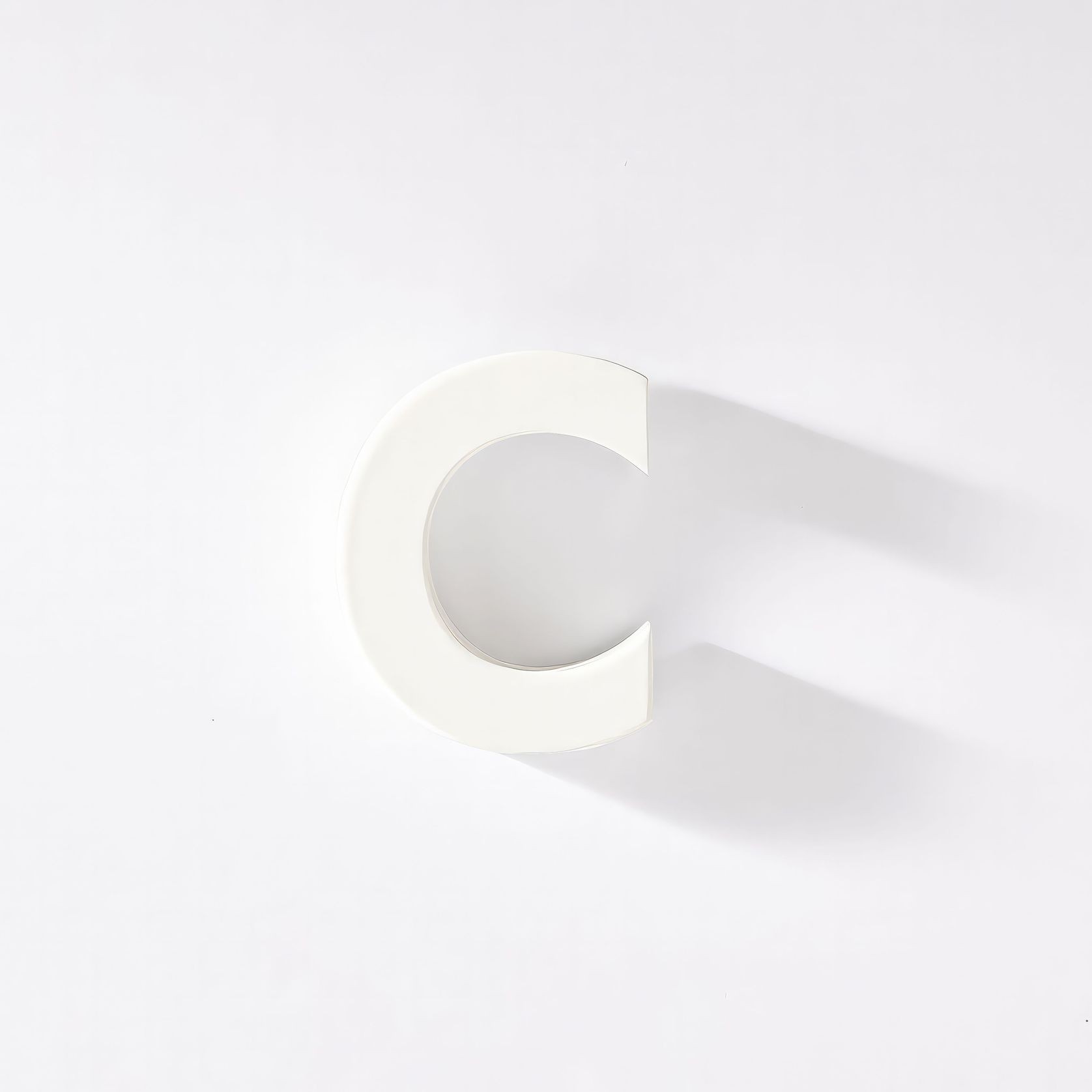 White Stainless Steel Numbers & Letters gallery detail image
