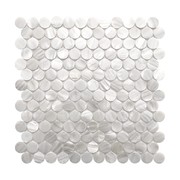 Mother Of Pearl Mosaic Bianca Pennyround gallery detail image