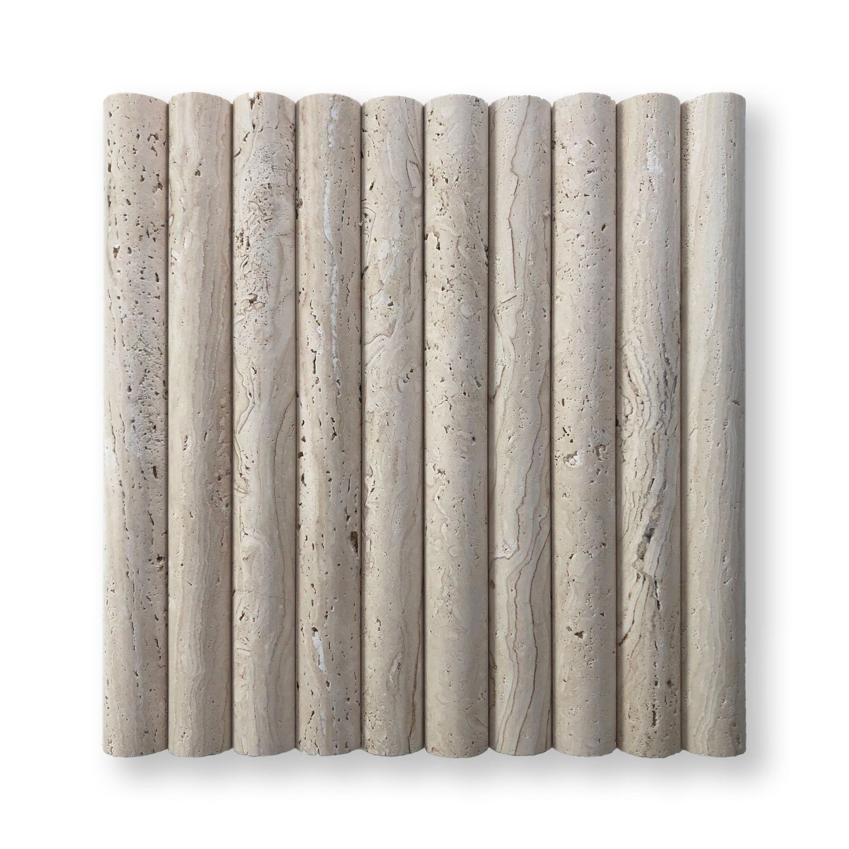 Ivory Travertine Flute gallery detail image