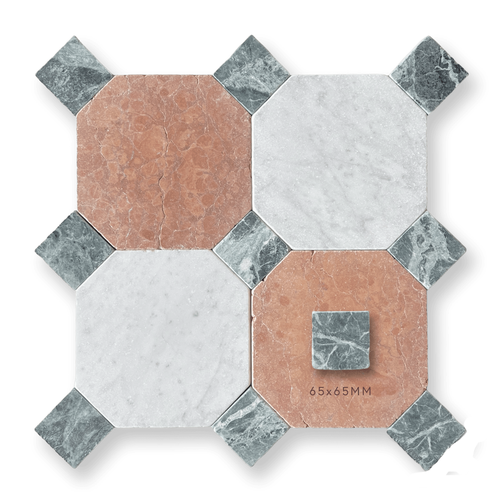 Octagon Pick and Mix Stone Tiles gallery detail image