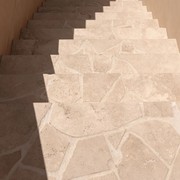Crazy Pave - Almond Travertine gallery detail image