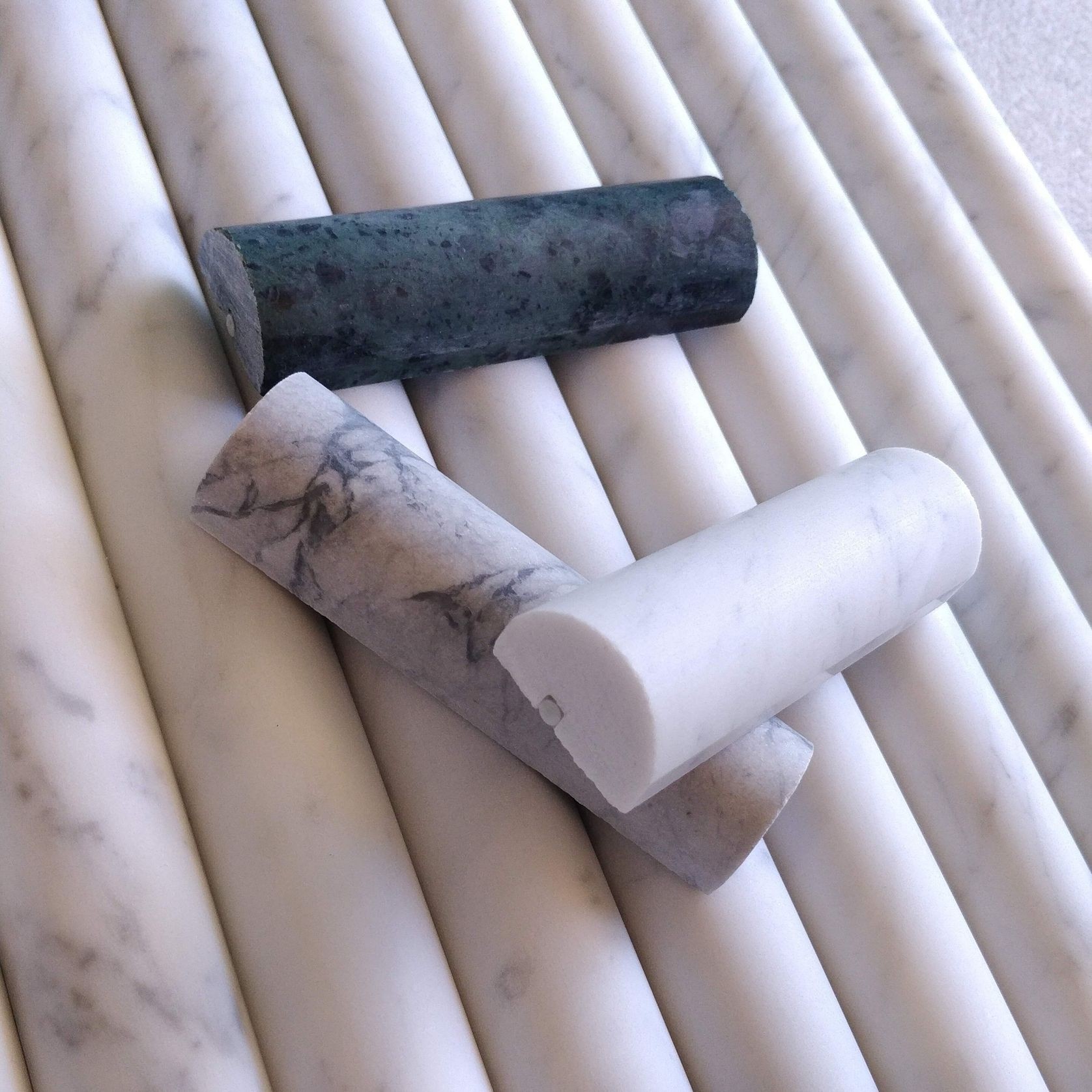 Carrara Marble Flute gallery detail image