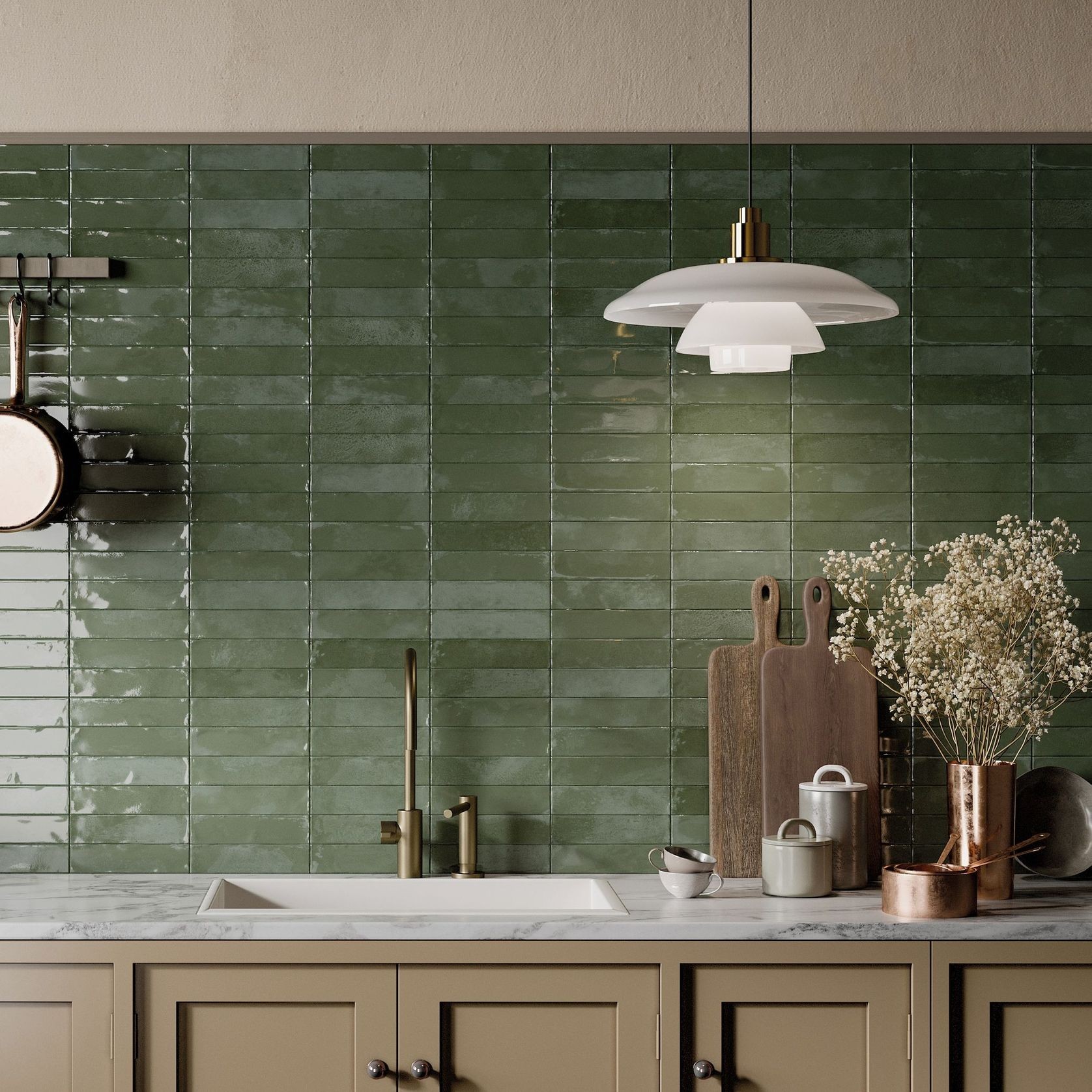 Marrakesh Brick Handmade Look Wall Tile Series gallery detail image