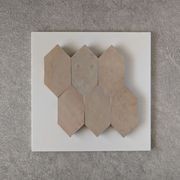 Moroccan Zellige - Nahla Hex - Natural Cotto gallery detail image