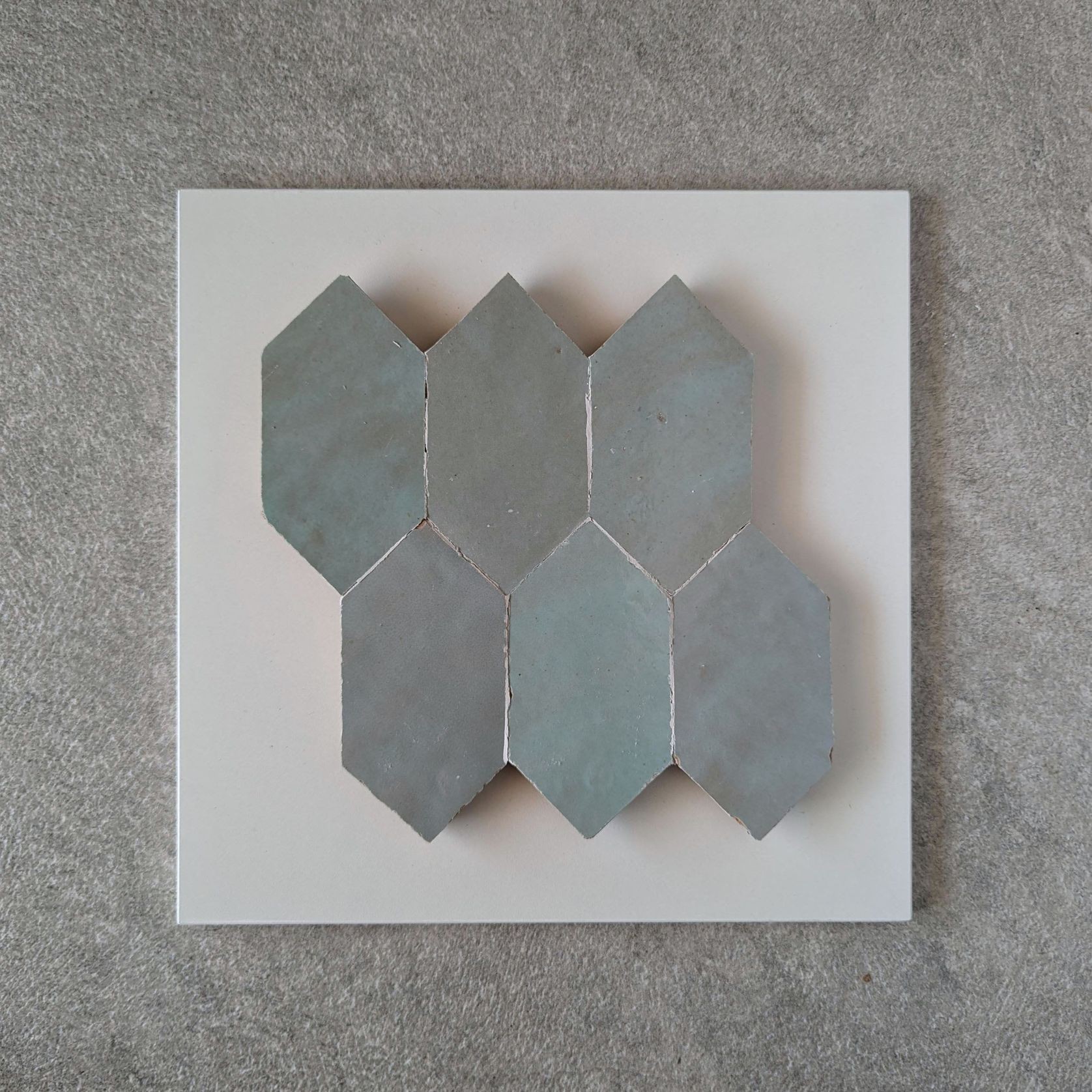 Moroccan Zellige - Nahla Hex - Sage gallery detail image