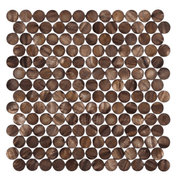 Mother Of Pearl Mosaic Copper Pennyround gallery detail image
