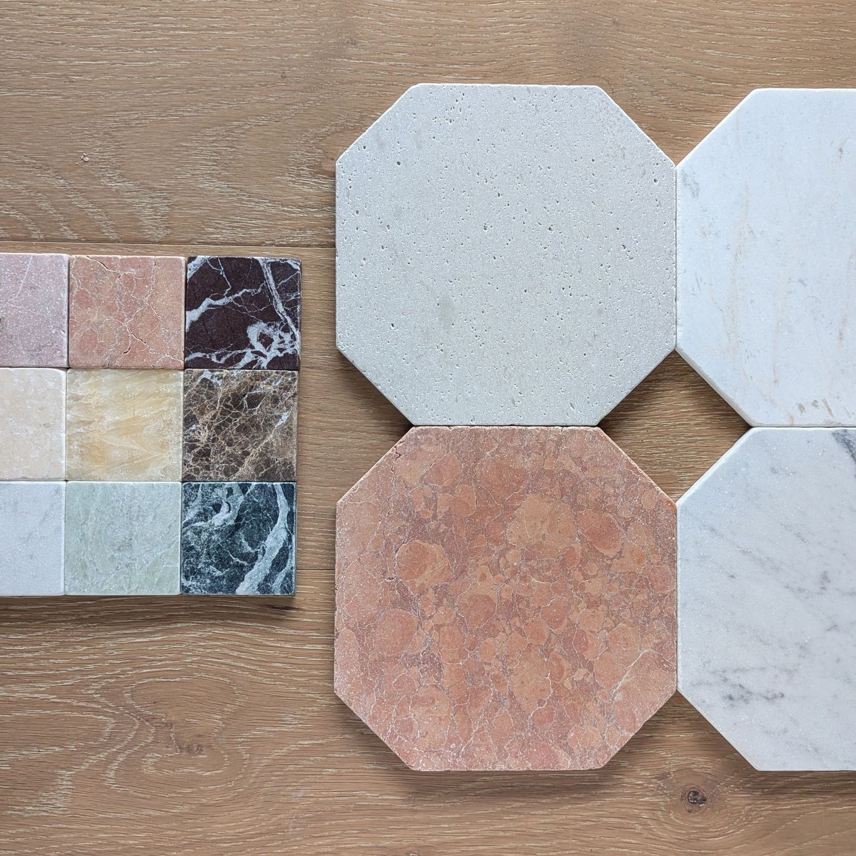 Octagon Pick and Mix Stone Tiles gallery detail image