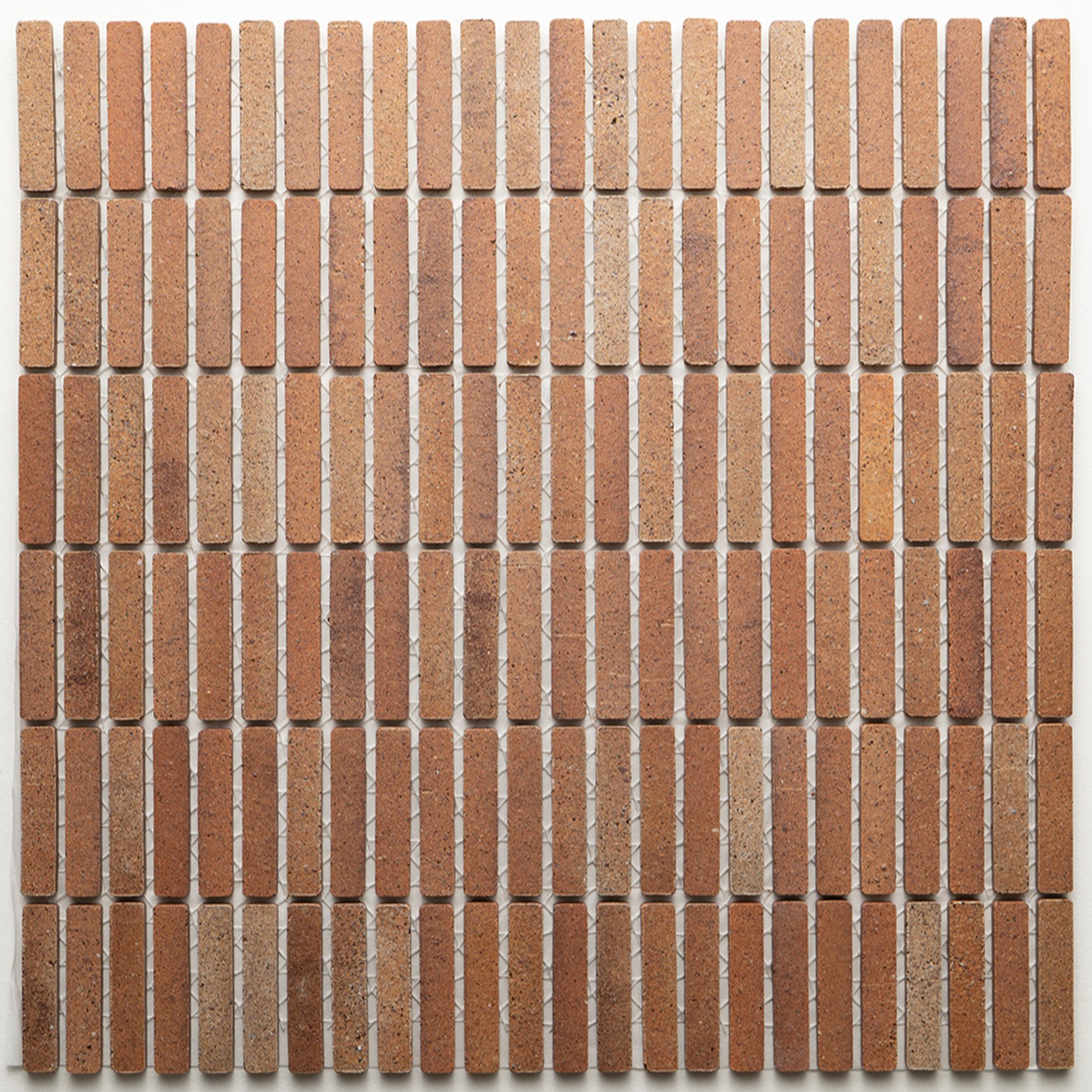 Kreuz Dark Terracotta Matt Finger Mosaic gallery detail image
