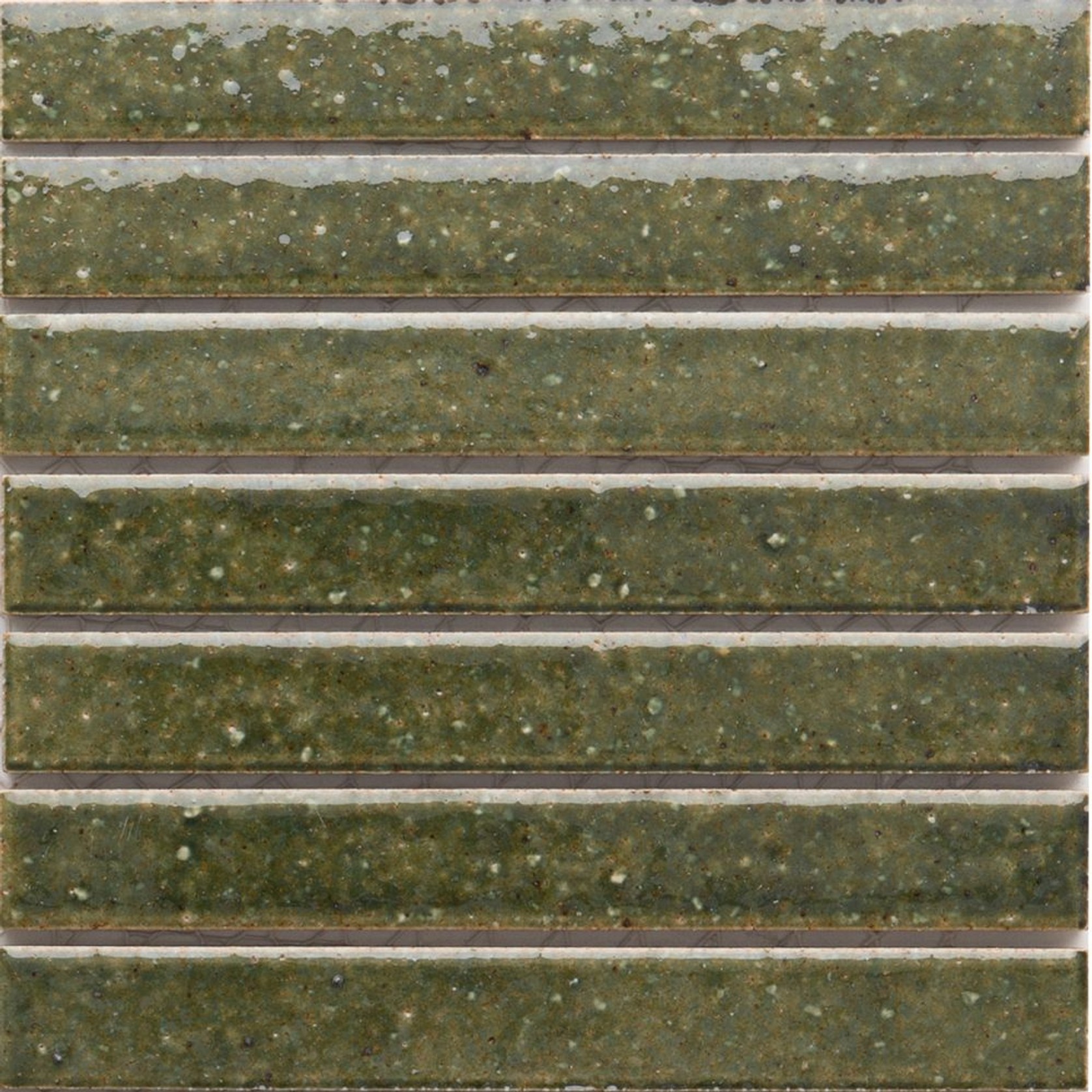 Kayoborder Olive Gloss Finger Mosaic gallery detail image