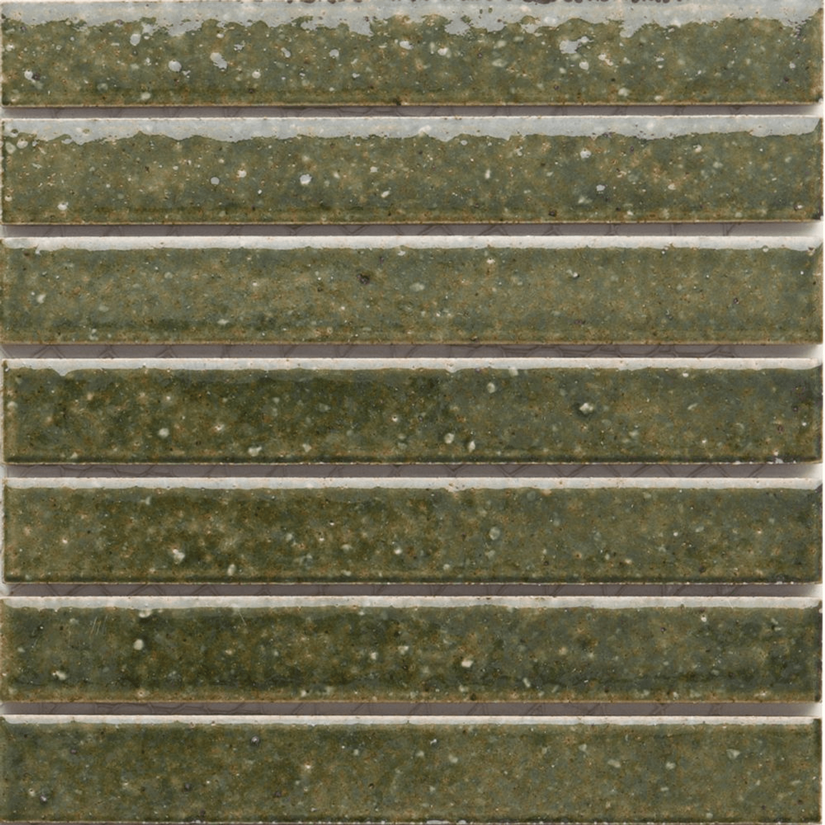Kayoborder Olive Gloss Finger Mosaic gallery detail image