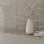 Yoko | Origami Pewter Gloss | 62x125 gallery detail image