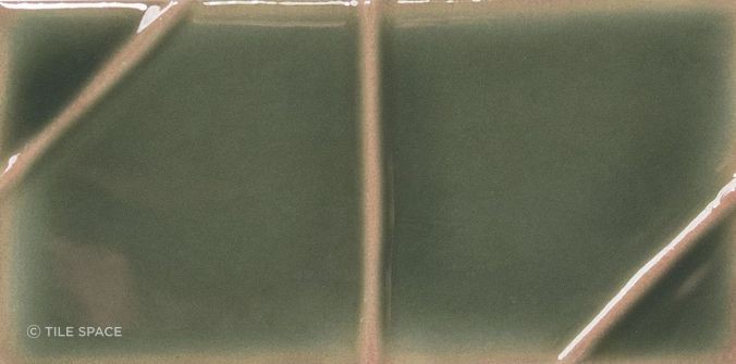 Yoko | Origami Moss Gloss | 62x125 gallery detail image