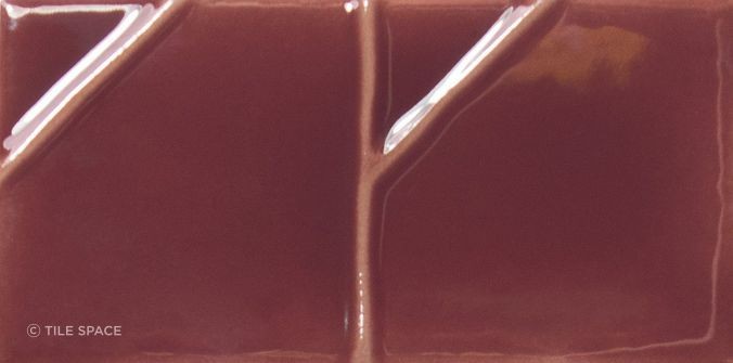 Yoko | Origami Bordo Gloss | 62x125 gallery detail image