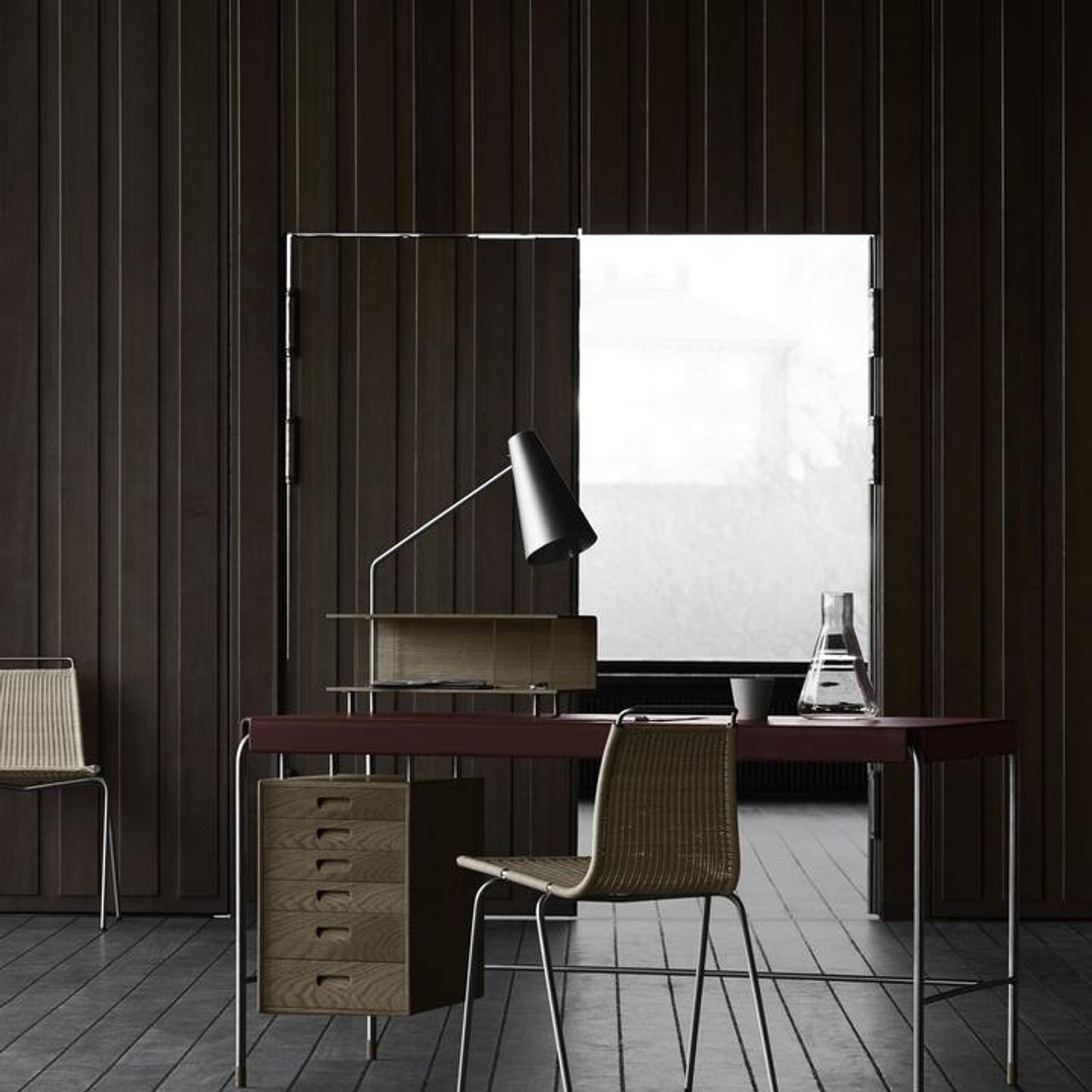 AJ52 Society Desk Table by Carl Hansen & Søn gallery detail image