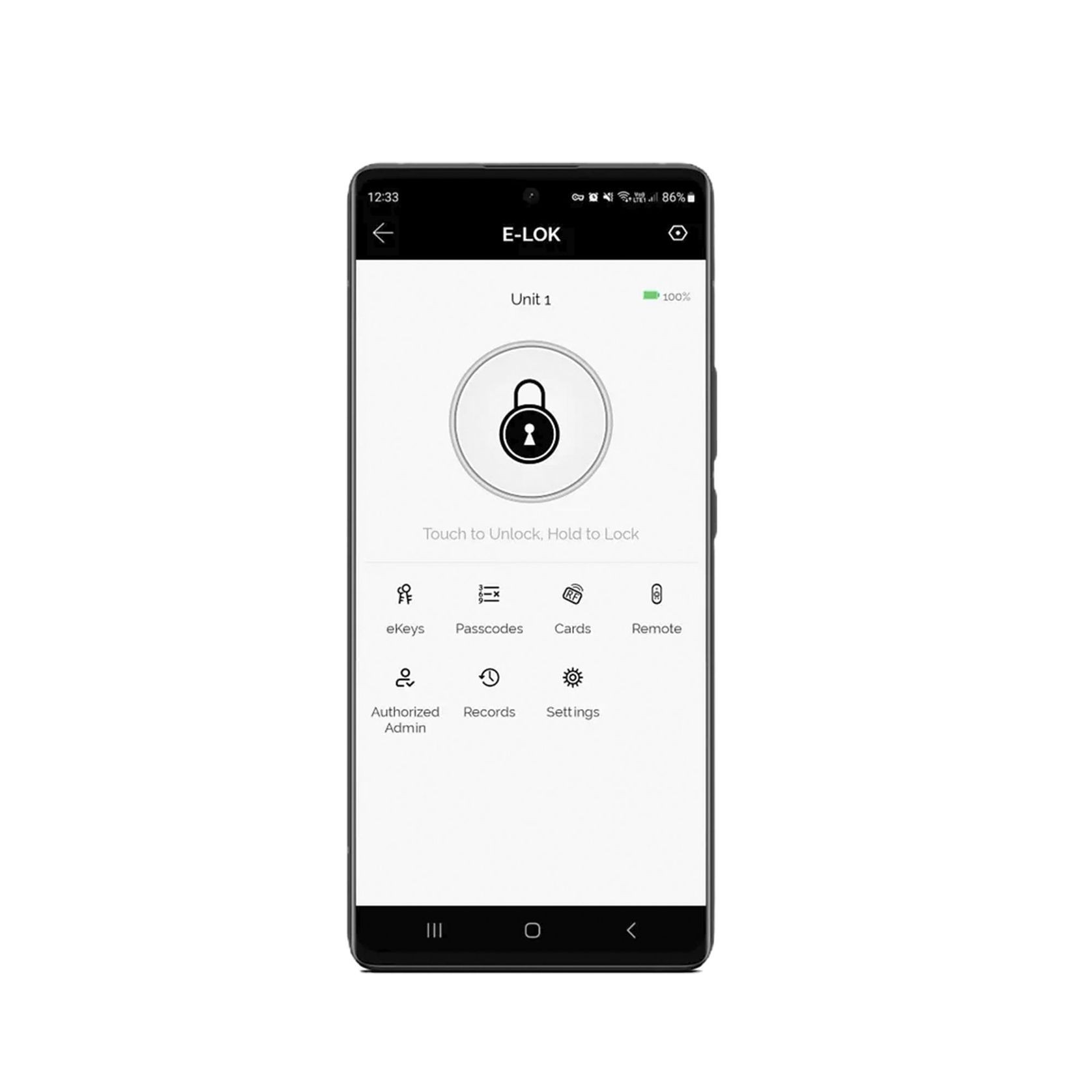 E-LOK 10 Series Smart Lock gallery detail image