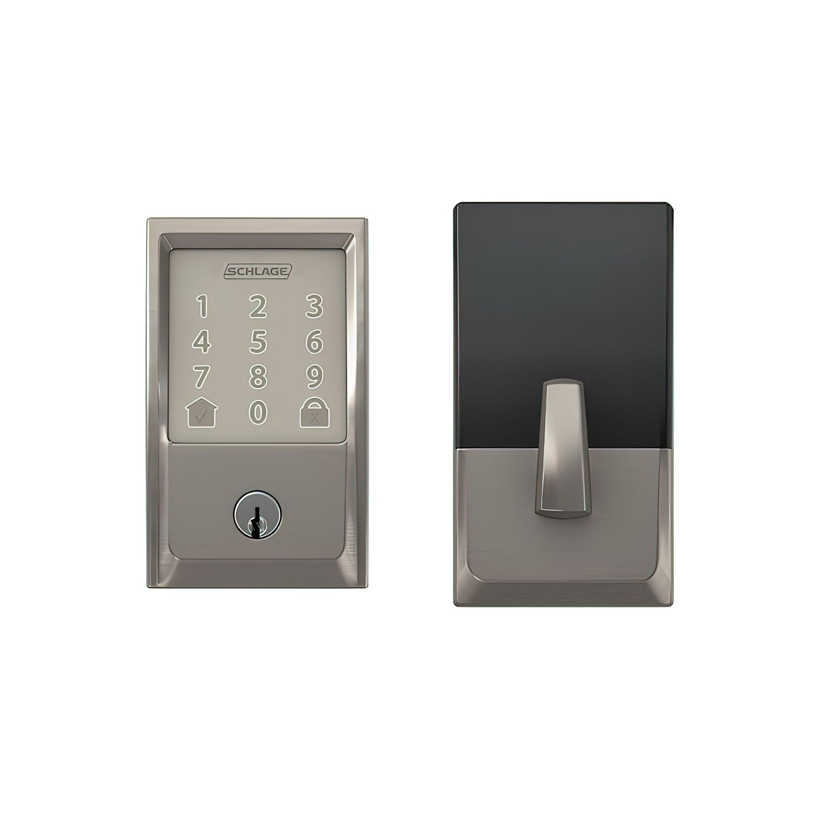Schlage Encode Smart Deadbolt Satin Nickel gallery detail image