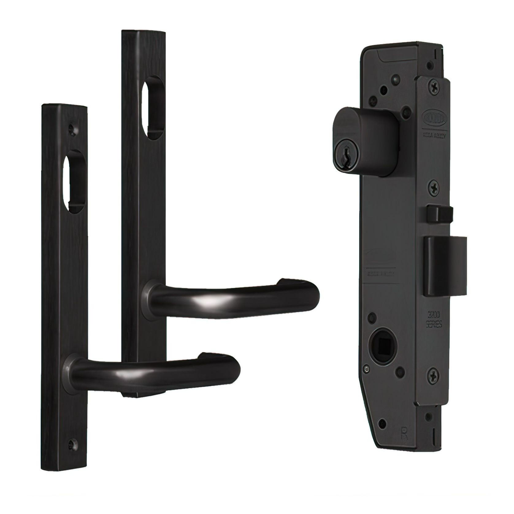 Lockwood Narrow Mortice Lock Kit Black 3782KIT01MBK gallery detail image