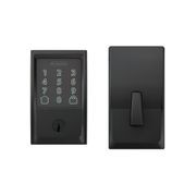 Schlage Encode Smart Deadbolt Matt Black gallery detail image