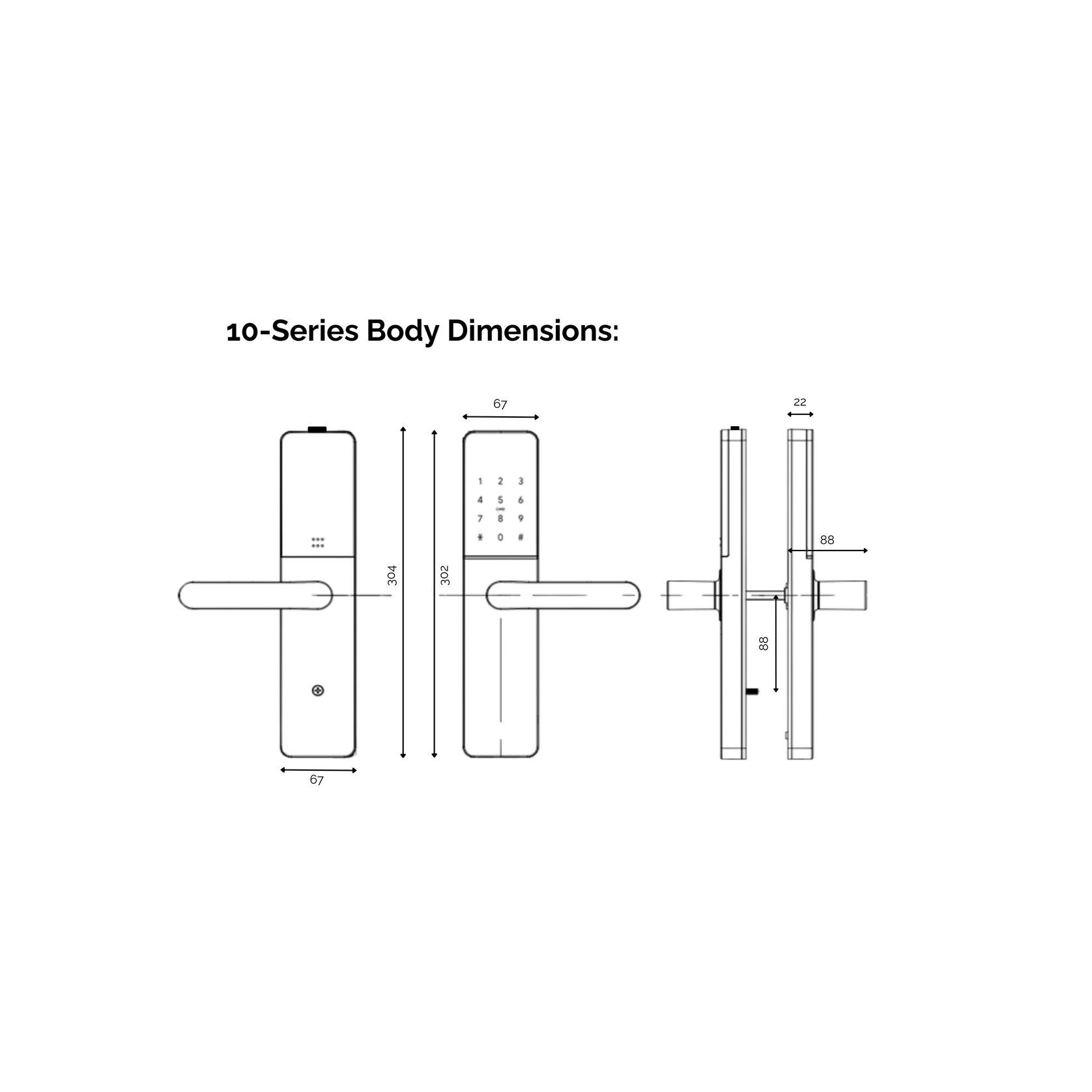 E-LOK 10 Series Smart Lock gallery detail image