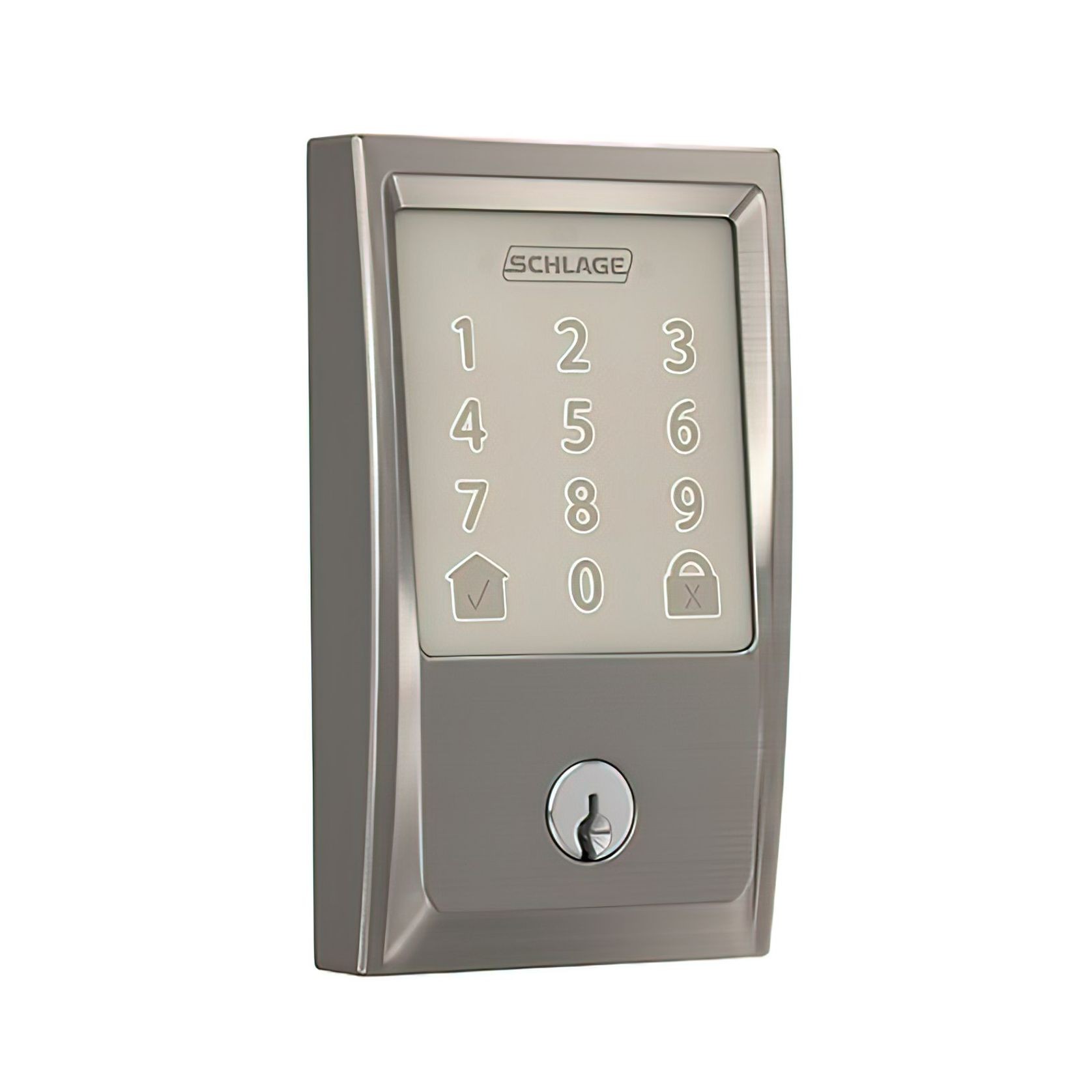 Schlage Encode Smart Deadbolt Satin Nickel gallery detail image