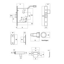 Lockwood 3570 Series Electric Mortice Lock gallery detail image