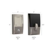 Schlage Encode Smart Deadbolt Satin Nickel gallery detail image