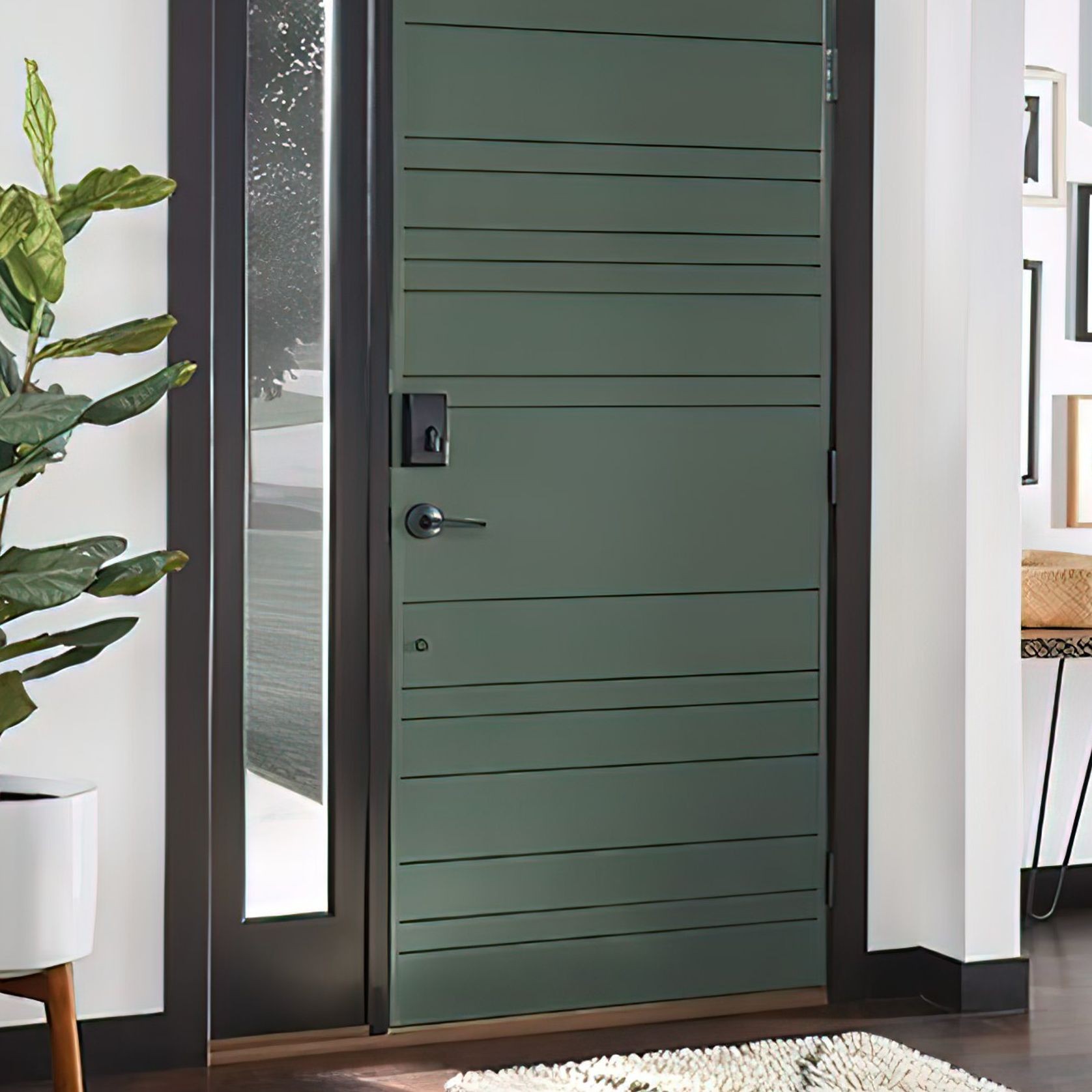 Schlage Encode Smart Deadbolt Matt Black gallery detail image