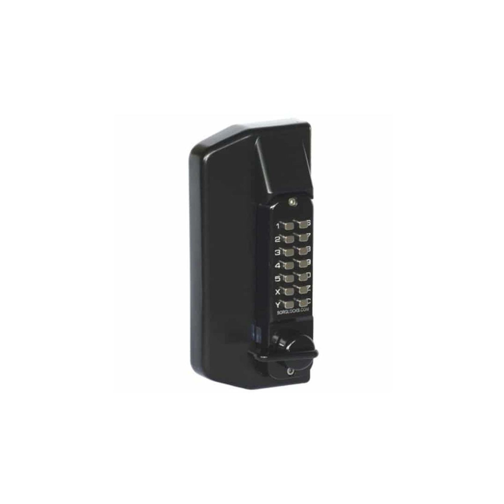 Borg Digital Gate Lock Marine Grade Black BL3100BLK gallery detail image