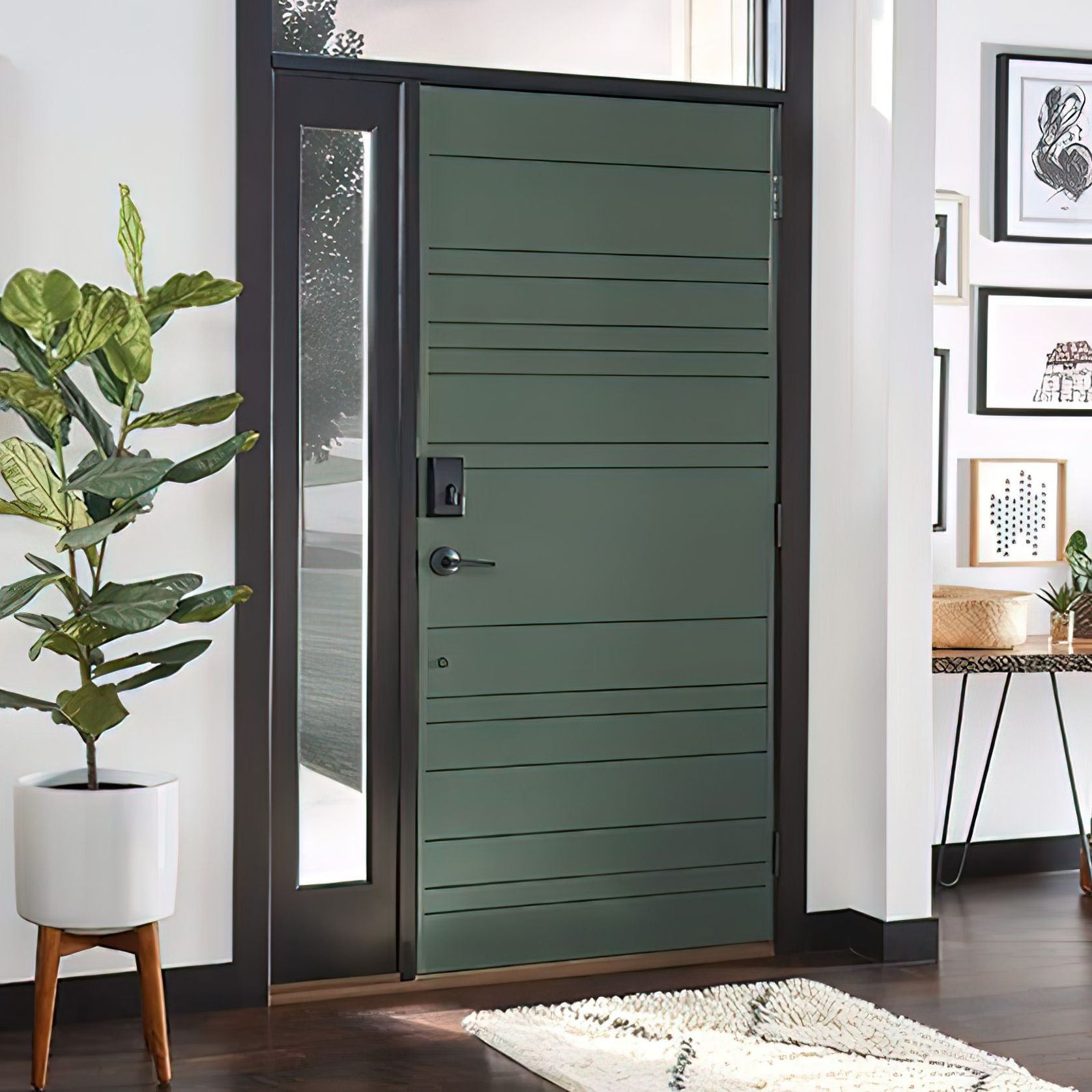 Schlage Encode Smart Deadbolt Satin Nickel gallery detail image