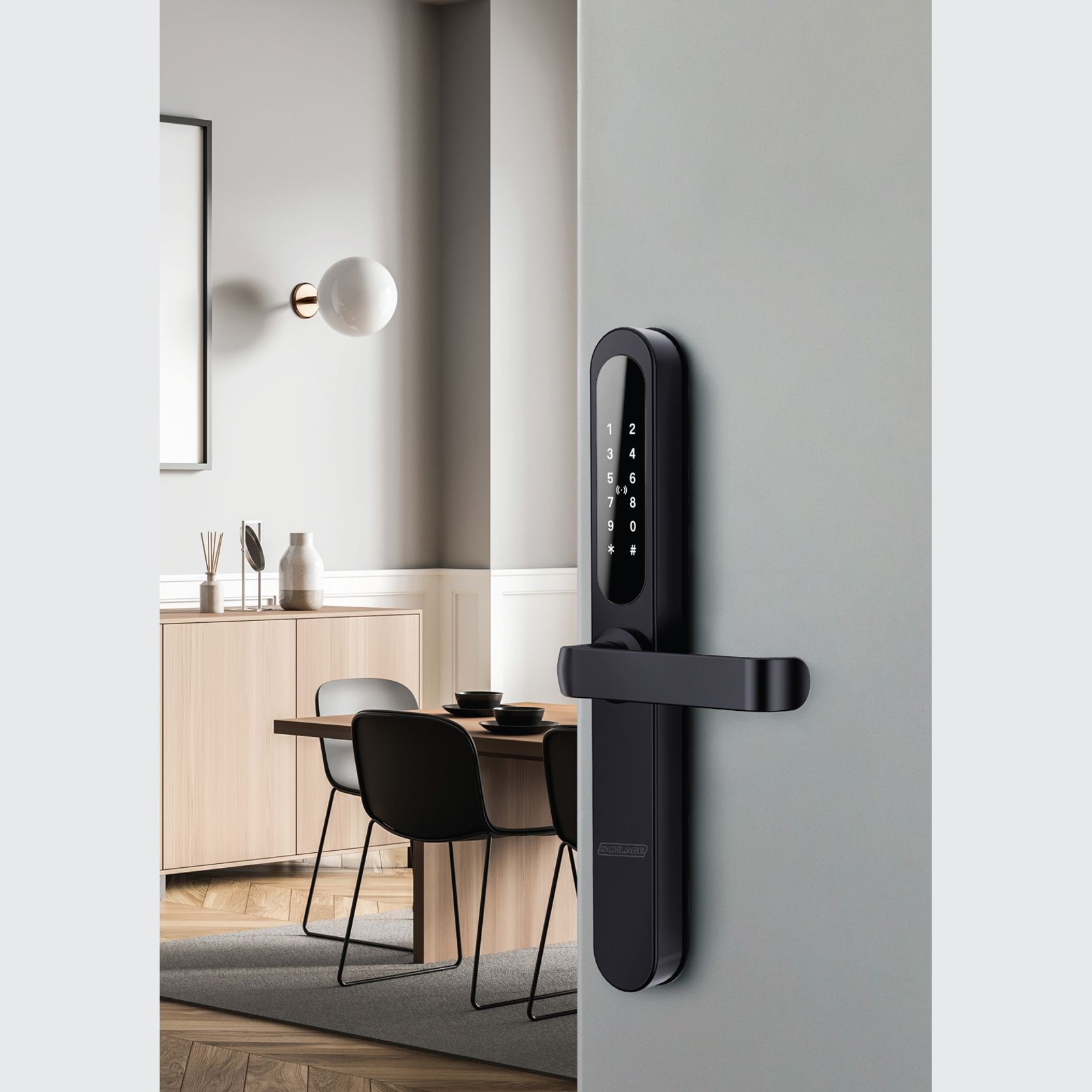 Schlage Artus Narrow Profile Smart Lock gallery detail image