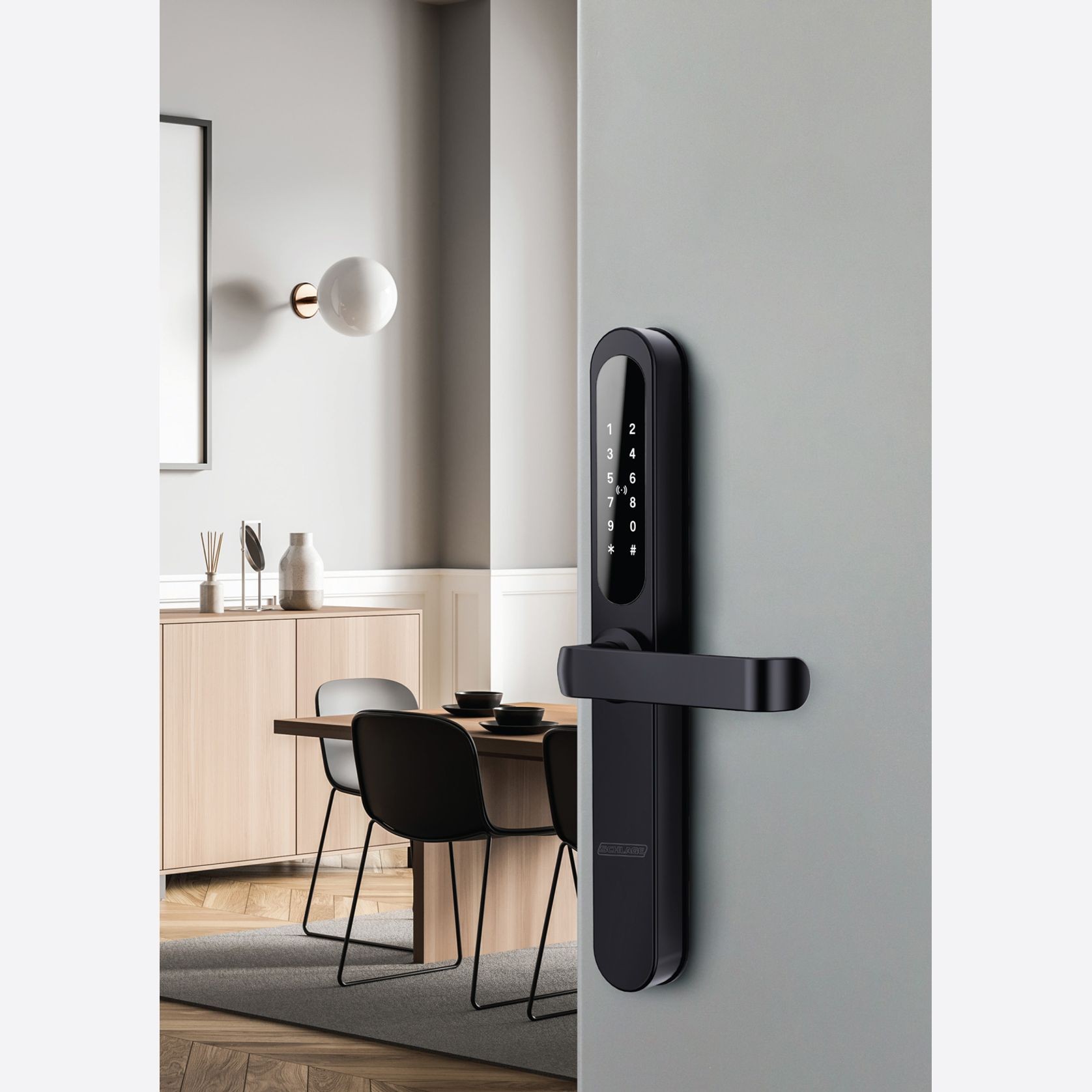 Schlage Artus Narrow Profile Smart Lock gallery detail image
