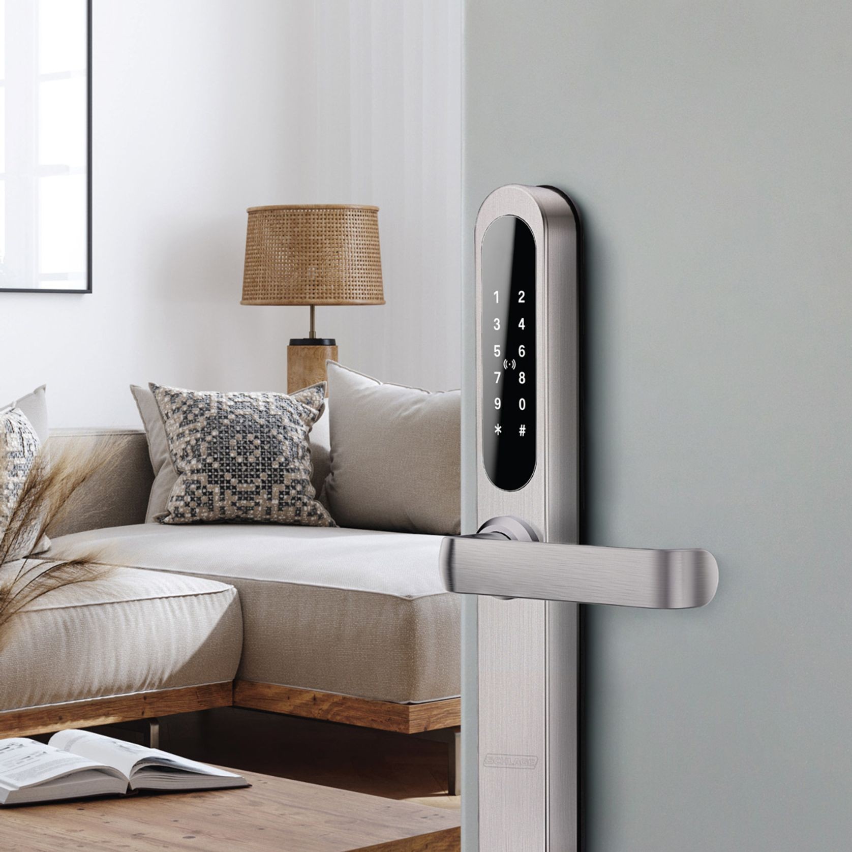 Schlage Artus Narrow Profile Smart Lock gallery detail image