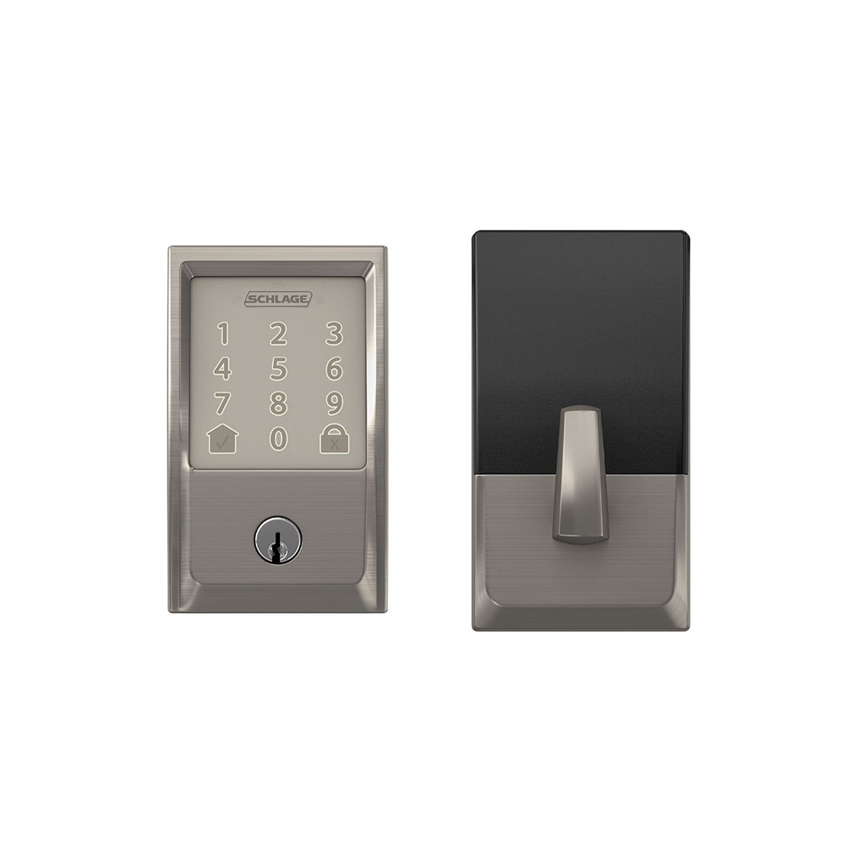 Schlage Encode Smart Deadbolt Satin Nickel gallery detail image