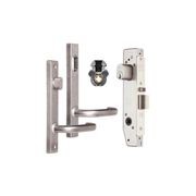 Lockwood Narrow Mortice Lock Kit Cyl/Turn/Handles SC gallery detail image