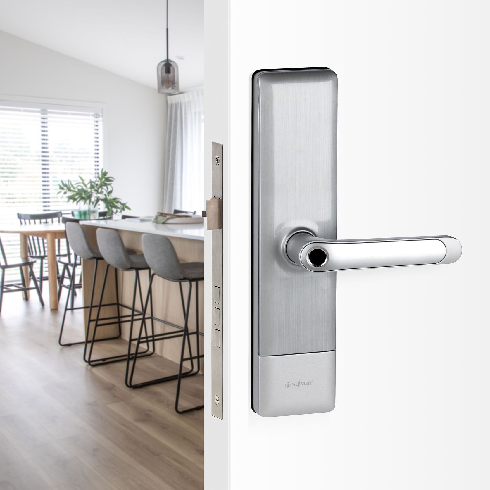 Smart Entry Longplate Handle SL41E gallery detail image