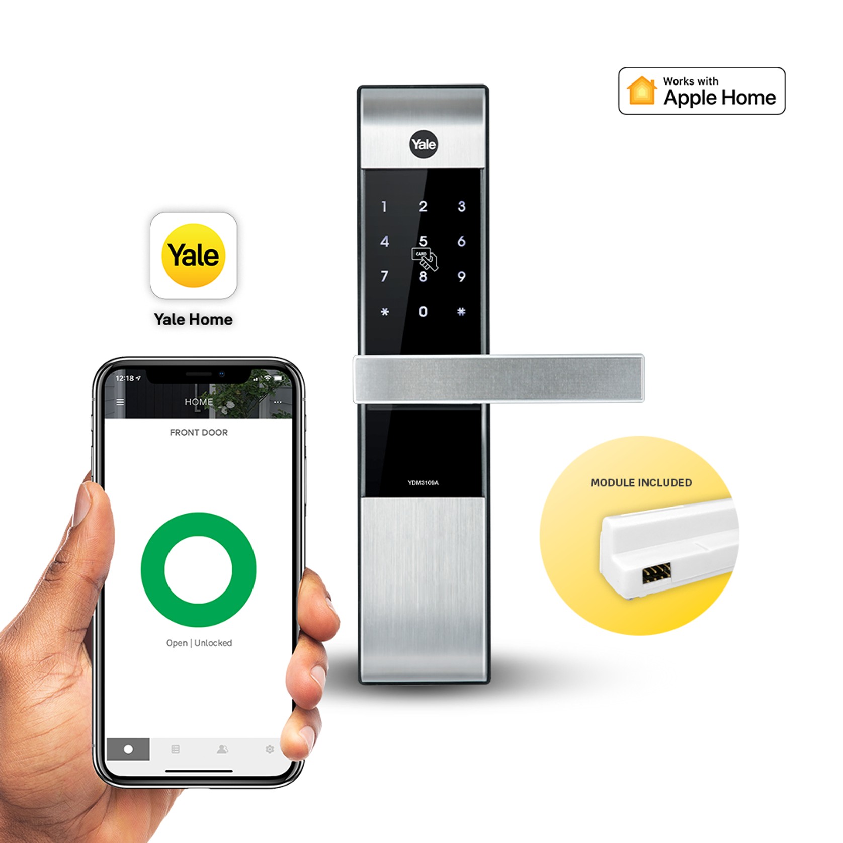 Yale YDM3109A Digital Door Lock gallery detail image